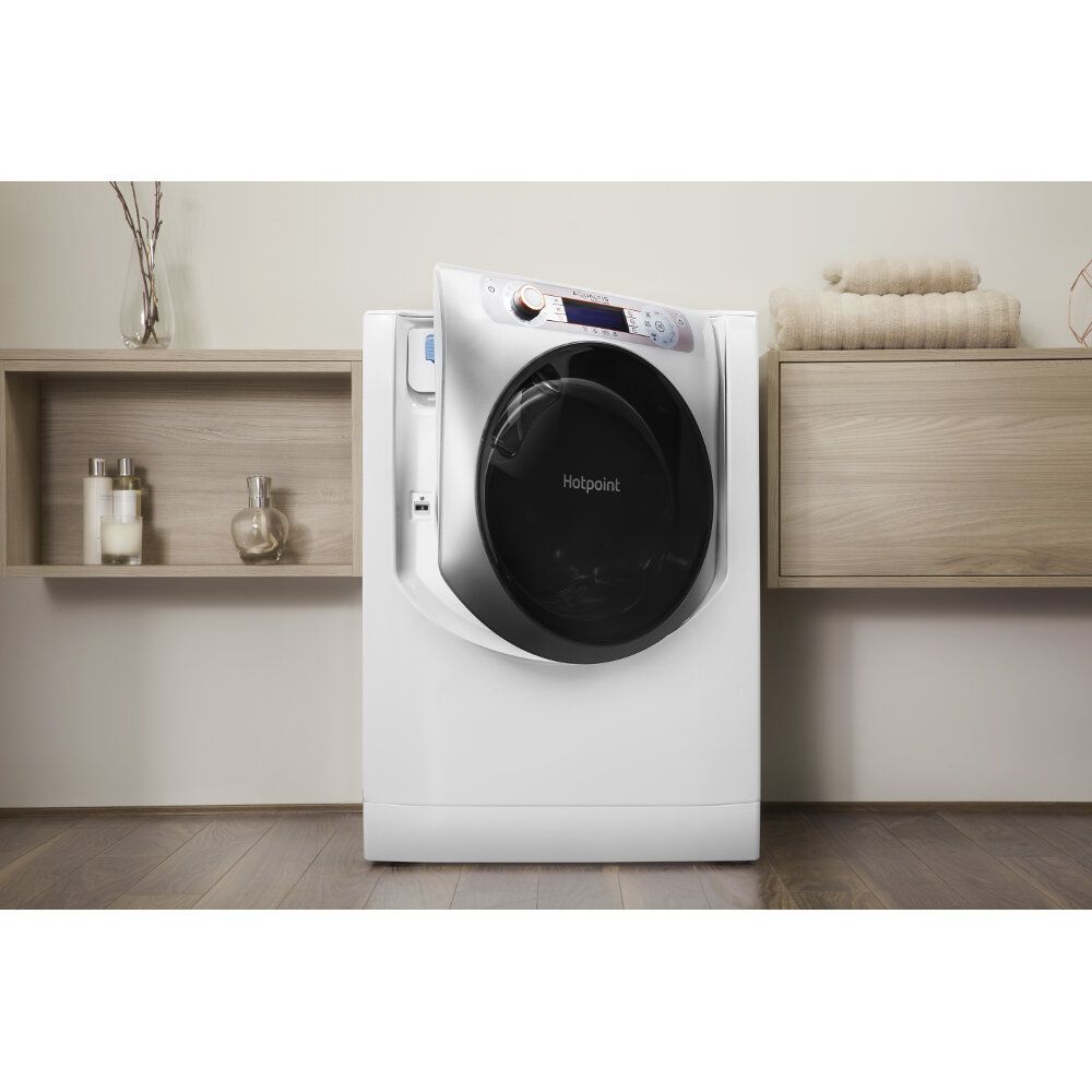 Masina de spalat rufe cu uscator Hotpoint Ariston Aqualtis AQD1171D ...
